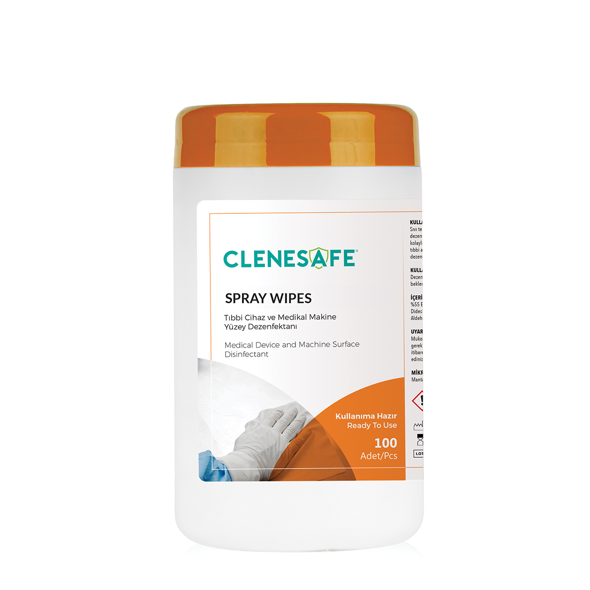 Clenesafe SPRAY WIPES (Alkolsüz)